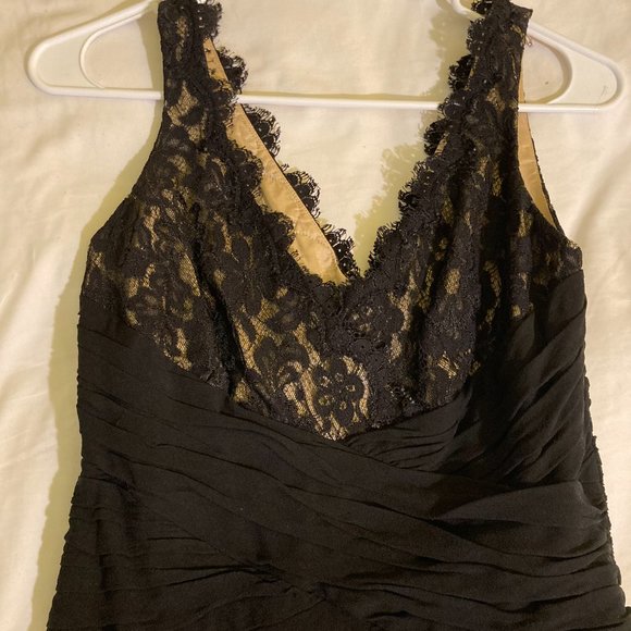 Anne Klein - US 4 - Black Sleeveless Flirty Formal Fun! - Picture 7 of 12